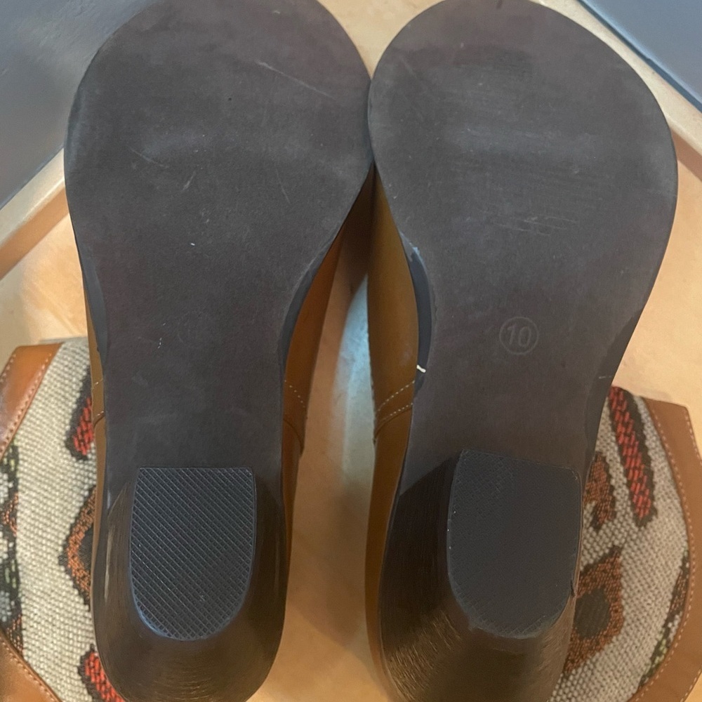 Wanted Women’s Western Kilim Boots Size 10 – Tan Faux Leather & Woven - Picture 5 of 11